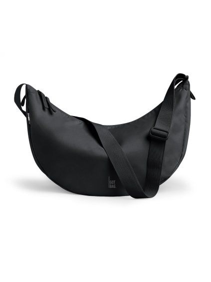 MOON BAG LARGE Monochrome Edition black 01 front shadow