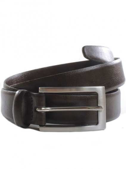 Tmavě hnědý pásek „Classic 3cm Belt Dark Brown“