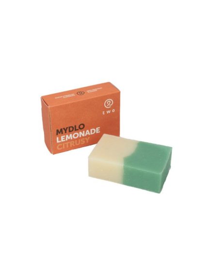 Two cosmetics Tuhé mýdlo Lemonade - citrusy (100 g)