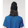 Rib Beanie Black Studio Back Main 0