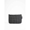 Small Pouch black grid 02