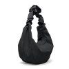MOON BAG RUFFLE black 02 diagonal shadow