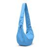 MOON BAG RUFFLE aqua 03 diagonal shadow