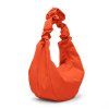 MOON BAG RUFFLE hot coral 02 diagonal shadow