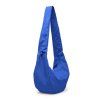 MOON BAG RUFFLE cobalt 03 diagonal shadow