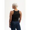 Prisha cropped ribbed tank top black 02