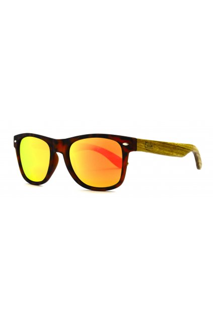 Ekologické slnečné okuliare Castor "018 WAY TORTOISE BROWN YELLOW"