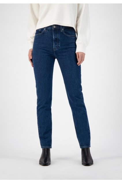 Dámske straight fit džínsy „Piper Straight - Stone Indigo"