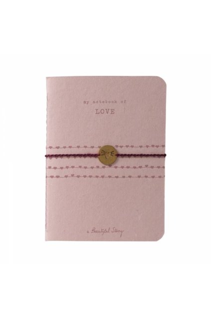 Náramok so zápisníčkom "Storybook Love"