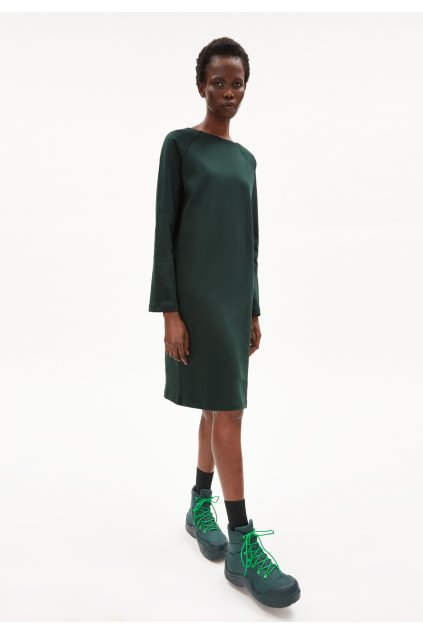 Dámske zelené šaty „DANIKAA scarab green“