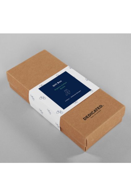 Darčekové balenie ponožiek z biobavlny "Sigtuna Bike Pattern 5-pack Multi Color"