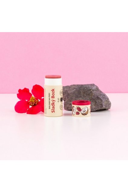 Kvitok Balzám na pery Sladký bozk (8 ml)