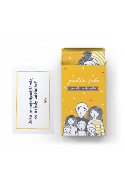 Hracie karty "Podle sebe" - Edícia pre deti a dospelých