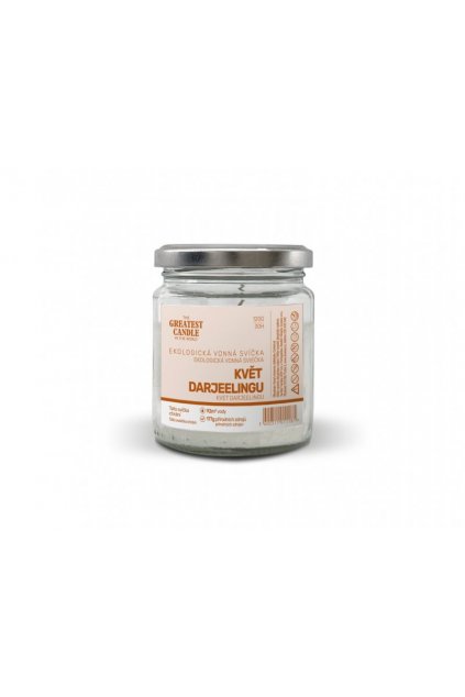 The Greatest Candle Zero-waste sviečka v skle (120 g) - kvet darjeelingu