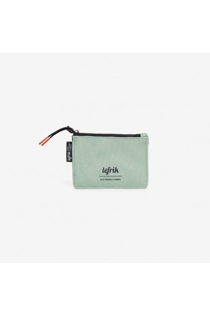 Peňaženka " DRAFT COIN PURSE new sage" z recyklovaných PET fliaš