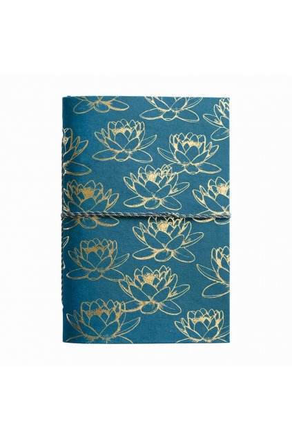 Skicár so zaväzovaním "Sketchbook Lotuses"
