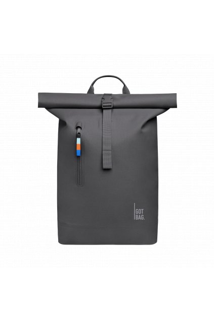 Šedý batoh "ROLLTOP LITE 2.0 shark" z recyklovaných plastov z oceánov