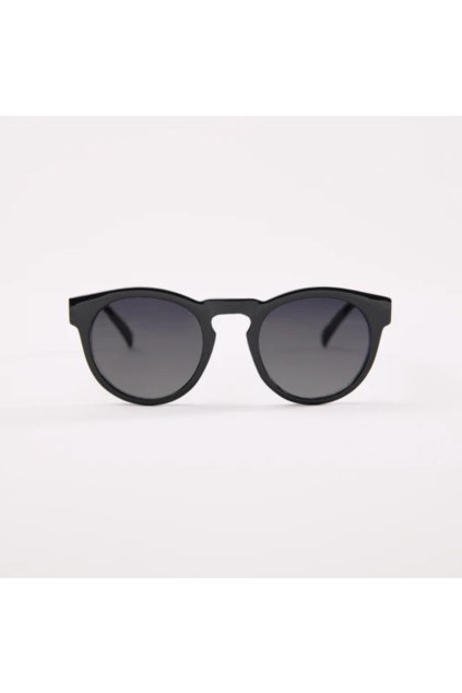 Slnečné okuliare "RE:SHADES NO.05 - black" z recyklovaných nádob na vodu