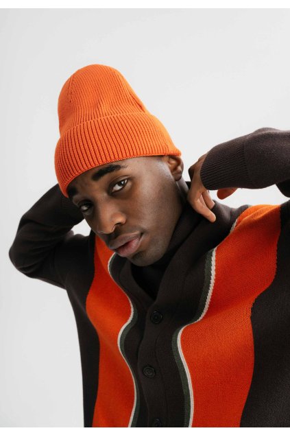 Unisex oranžová čiapka "KALI orange brick"