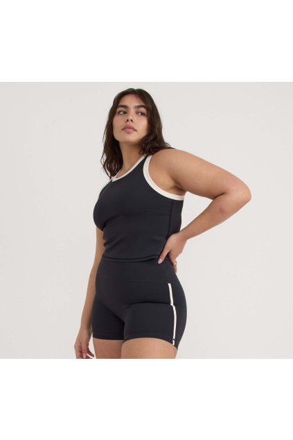 Čierna športové tielko z recyklovaného nylonu "Active Flow Tank Top black"