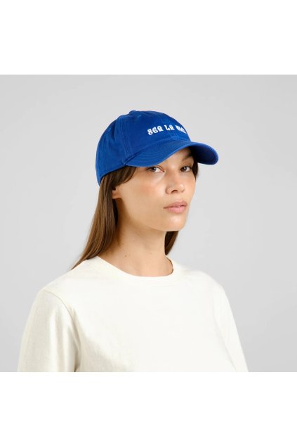 Unisex šiltovka s výšivkou "Soft Cap Slussen Sea La Vie Royal Blue"