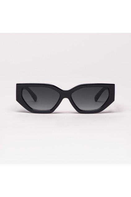 Slnečné okluiare "RE:SHADES NO.10 - black" z recyklovaných nádob na vodu
