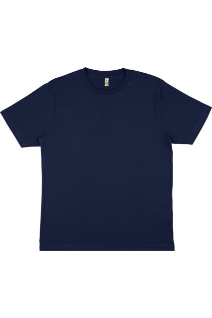 Unisex tmavomodré tričko "BASIC French Navy" (Veľkosť L)