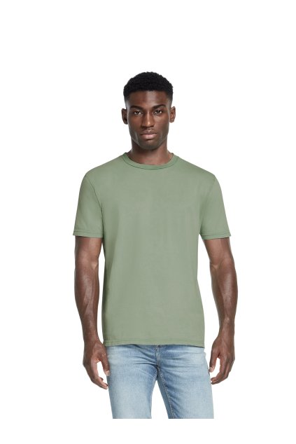 Unisex tričko "BASIC Stone Washed Sage Green" (Veľkosť L)