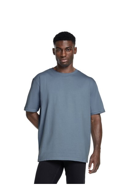 Unisex modré tričko "OVERSIZED Blue Dusk" (Veľkosť L)
