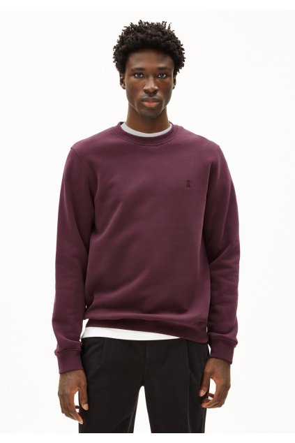 Pánska mikina „BAARO FLEECE dark cranberry (Veľkosť XL)