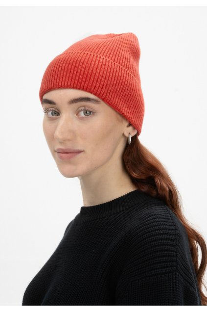 30944 kali rib knit beanie red apple blend 01