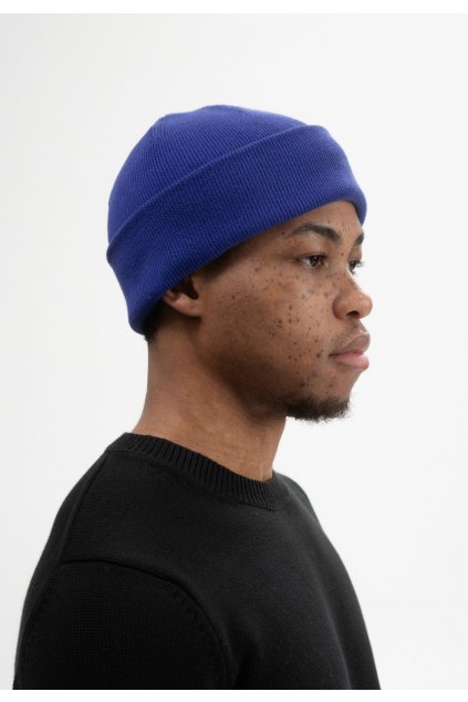 31292 himmat unisex fine knit beanie bold blue 01