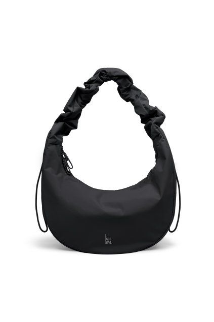 31421 7 moon bag ruffle black 01 front shadow