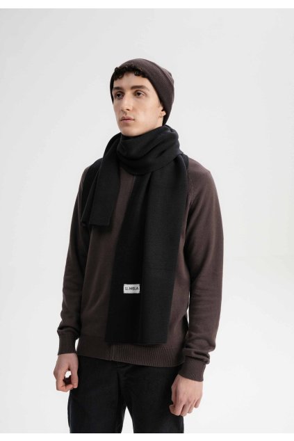 31643 2 asmee jacquard knit scarf men black 01