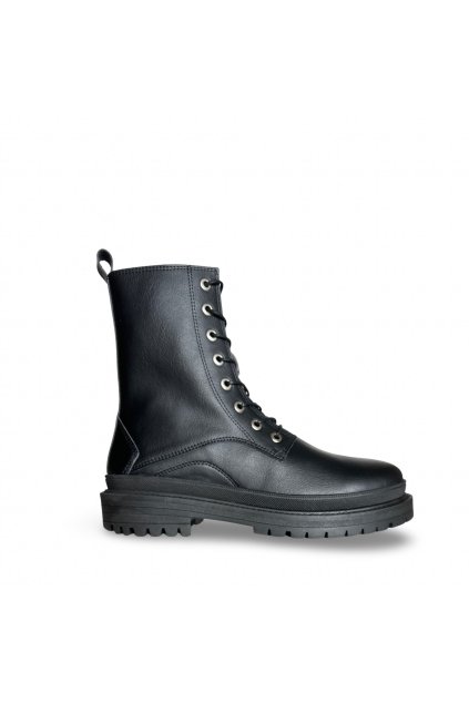 Unisex čierne členkové topánky „DIRAM black“ (Veľkosť 47)