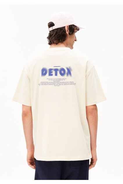 Pánske tričko s potlačou na chrbte „MAARKOS DETOX pure“ (Veľkosť XL)