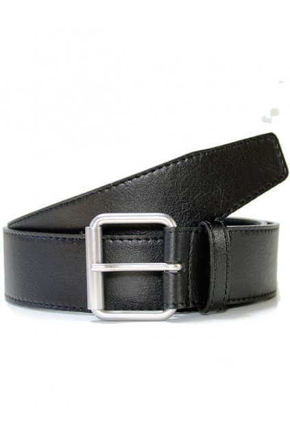 Čierny opasok „4cm Jeans Belt Black“