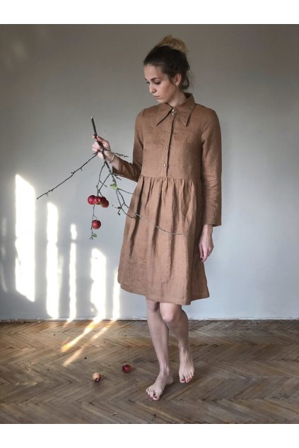 Ľanové šaty „MARGOT“ rôzne farby
