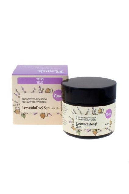 Kvitok Šľahaný telový krém Levanduľový sen BIO (60 ml)