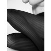 Pančuchy "Alma Rib Tights" - čierne