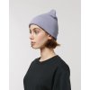 Unisex fialová čiapka z biobavlny "Rib Beanie Lavender"