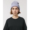 Unisex fialová čiapka z biobavlny "Rib Beanie Lavender"