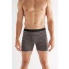 Pánske pruhované boxerky "Boxer Shorts indigo/ingwer"