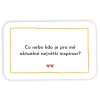 Hracie karty "Podle sebe" - Edícia pre partnerov