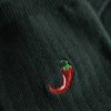 Ponožky z biobavlny "Rib Socks Knivsta Chili Dark Green"