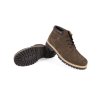 Pánske hnedé topánky „Low Dock Boots Dark Brown Vegan Suede“