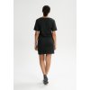Dámske čierne tričkové šaty "JANITRA black"