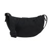 Malá kabelka "MOON BAG SMALL black" z recyklovaných plastov z oceánov