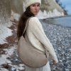 Veľká kabelka "MOON BAG LARGE seal" z recyklovaných plastov z oceánov