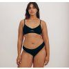 Čierna elastická tenclová braletka "Soft Touch Bralette Black"